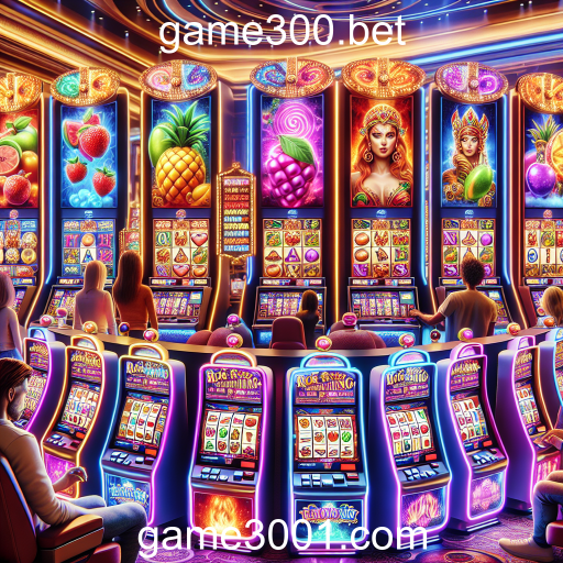 Atração das Máquinas Caça-Níqueis no game300.bet